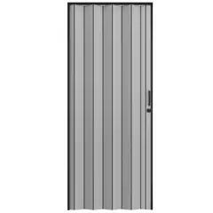 Hoggan - Puerta Plegable PVC para Closet Golden Oak de 90 x 200 cm