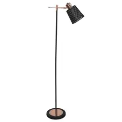 Just Home Collection - Lámpara de pie Horsen E14 Negro