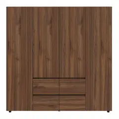 Just Home Collection - Clóset 4 puertas 4 cajones gales