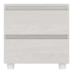 Just Home Collection - Buró 2 cajones niebla