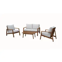 Just Home Collection - Sala de Exterior de Madera Acacia