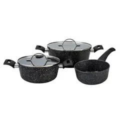 Cinsa - Batería de cocina 5 piezas Forta Roca
