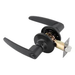 Dexter - Cerradura Manija Granito 35 - 45 mm c/Llave, Negro