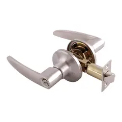 Dexter - Cerradura Manija Granito 35 - 45 mm c/Llave, Plata