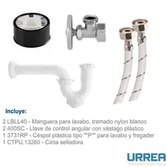 Urrea - Kit de Reparación de Plástico para Lavabo