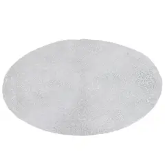 Dear Santa - Mantel Individual Redondo Navidad Plata 38 cm