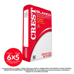 Crest - Adhesivo Blanco 25K