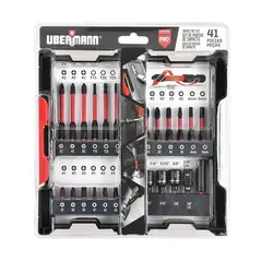 Ubermann - Set de Puntas de Impacto 41 Piezas,