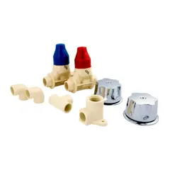 Iusa - Kit de Regadera CPVC Union con Cemento Solvente