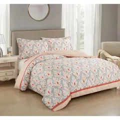 Just Home Collection - Funda Boho para Edredón Individual Multicolor