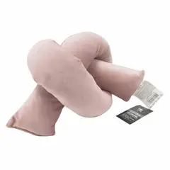 Just Home Collection - Cojín Teen Girl de nudo de 32 x 20 cm Rosa