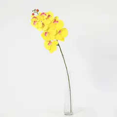 Just Home Collection - Vara Orquidea Artificial Amarilla 78 cm