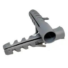 Fixser - Taquete de Plástico Gris 5/16"