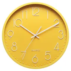 Casa Bonita - Reloj de pared Wonder de 35 cm Rojo