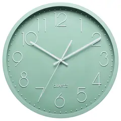 Casa Bonita - Reloj de pared Wonder de 35 cm Verde