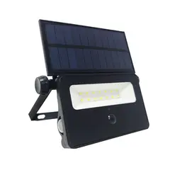 Dairu - Aplique solar LED para muro exterior con sensor de movimiento