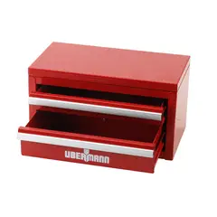 Ubermann - Caja Metálica Ubermann, Roja con Blanco