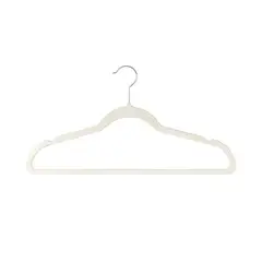 AG Box - Set de 10 ganchos de terciopelo beige Agbox