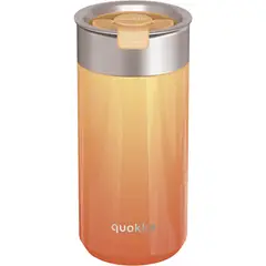 Quokka - Vaso para café de acero inoxidable naranja 400 ml