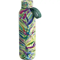 Quokka - Botella de acero inoxidable diseño hojas 630 ml