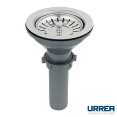 Urrea - Contracanasta ABS, Canastilla de Acero Inoxidable