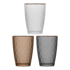 Lav - Set de 3 vasos altos de colores 415 ml