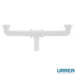 Urrea - Céspol Plástico, Doble para Fregadero