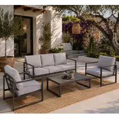 Just Home Collection - Sala de Exterior Colonia 5 Personas