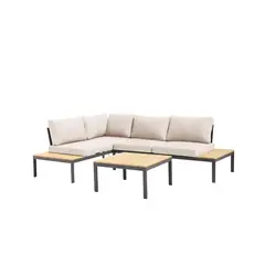 Just Home Collection - Sala de Exterior Saint John 4 Personas