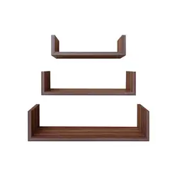 Just Home Collection - Set de 3 Repisas Flotante