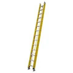 Ubermann - Escalera de Fibra de Vidrio de 28 Peldaños 7.52 m hasta 136 kg