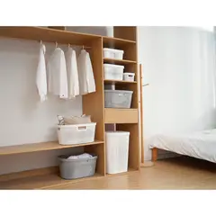 Kleine Wolke - Cesto de Ropa Blanco 40 L