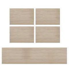 Just Home Collection - Set 4 manteles individuales + 1 camino de mesa