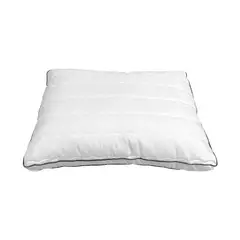 Spring Air - Almohada estándar de algodón Wave Blanco