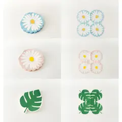 Just Home Collection - Servilleta de papel hojas y flores