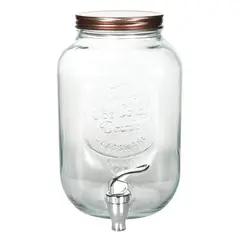 Just Home Collection - Dispensador de agua vidrio 4 l