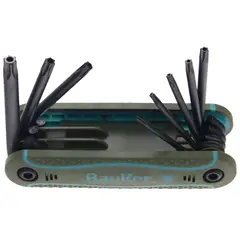 Bauker - Llaves Torx Plegables 8 pzas