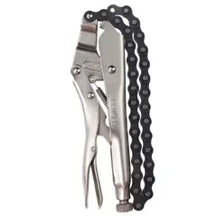 undefined - Pinza de Presión con Cadena 19" Bauker