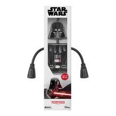 Steren - Multicontacto de 4 salidas flexibles, Darth Vader