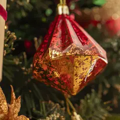 Dear Santa - Diamante Adorno Navideño Colgante 7x9 cm