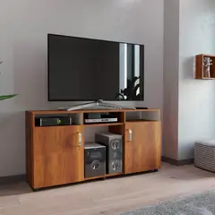 Maderkit - Mesa 2 puertas TV 60 Caramelo