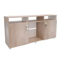 Maderkit - Mesa 2 puertas TV 60 Ceniza