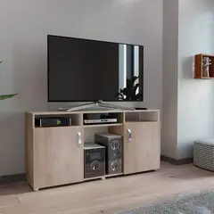 Maderkit - Mesa 2 puertas TV 60 Ceniza