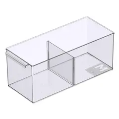 Just Home Collection - Organizador con divisiones ajustable 15.2 x 37 x 15.1 cm