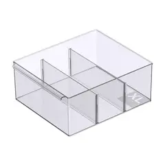 Just Home Collection - Organizador con divisiones ajustable 30.5 x 37 x 15.1 cm