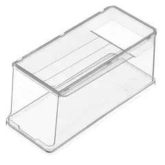 Just Home Collection - Organizador de latas 2 niveles 21.6 x 9.5 x 36.6 cm