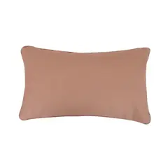 Just Home Collection - Cojín decorativo Nórdico liso de 30 x 50 cm Mostaza