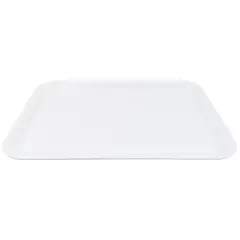 Just Home Collection - Bandeja rectangular melamina blanca 44 x 32.6 cm