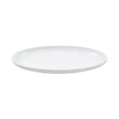 Just Home Collection - Plato ovalado melamina blanco 29.8 x 17.8 cm