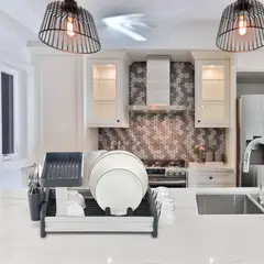 Just Home Collection - Escurridor de trastes Aluminio 54 x 35 x 25 cm